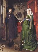 Jan Van Eyck The Arnolfini Marriage Germany oil painting artist